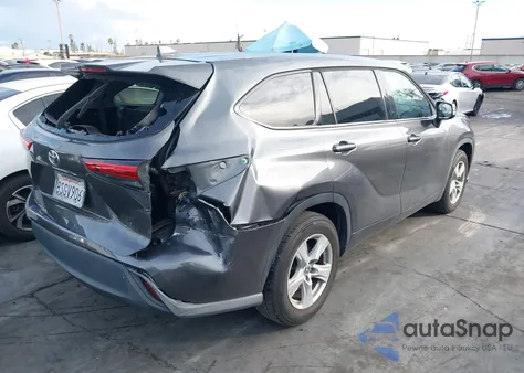 2020 Toyota Highlander L from USA, damaged, VIN 5TDCZRAH8LS508729